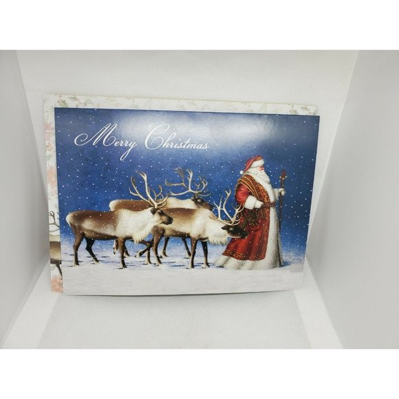 Rare True Meaning Of Christmas Here Comes Santa Claus Christmas Card - Picture 12 of 12